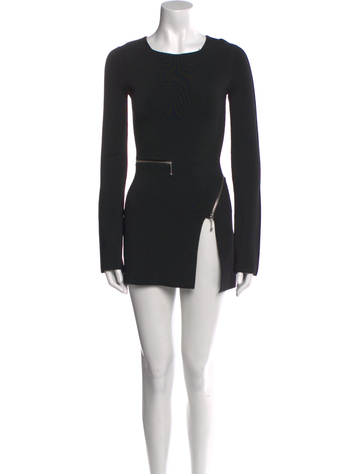Alexander Wang Crew Neck Long Sleeve Tunic