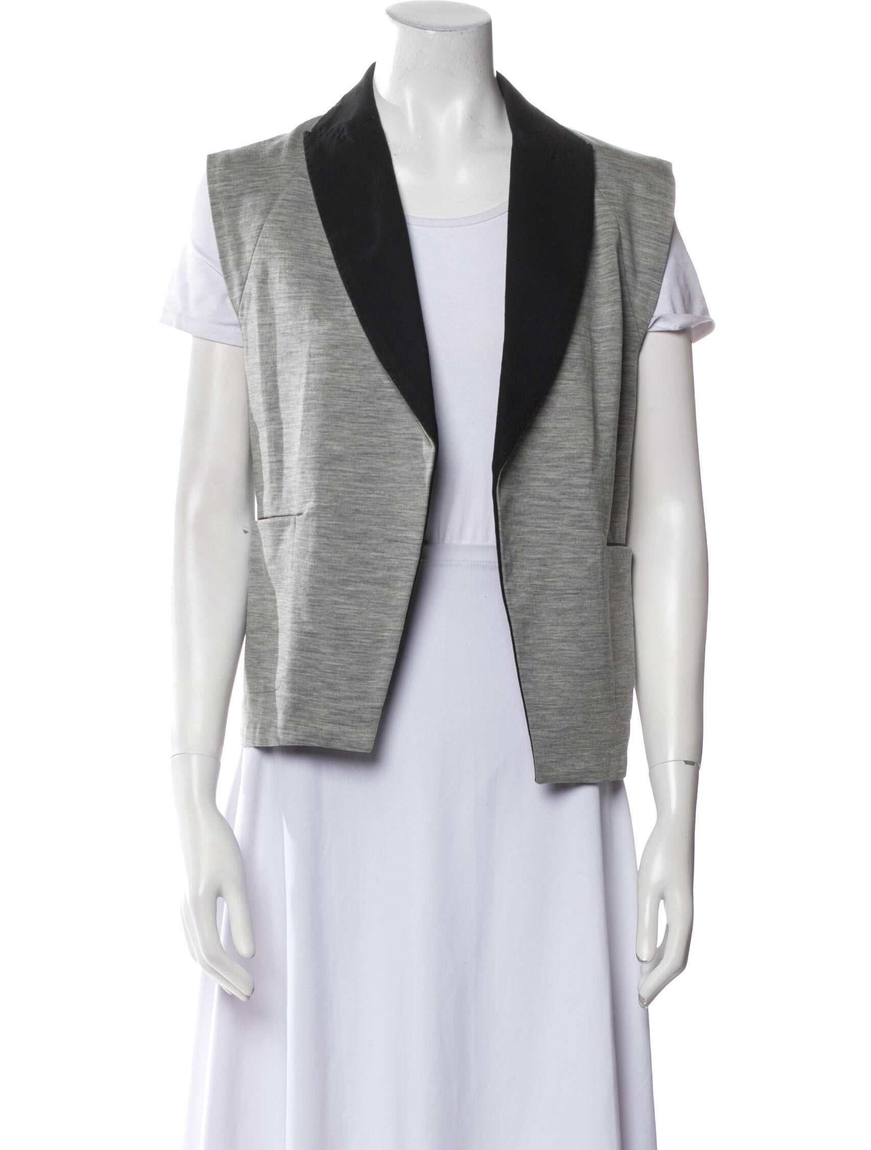 Alexander Wang Colorblock Pattern Vest