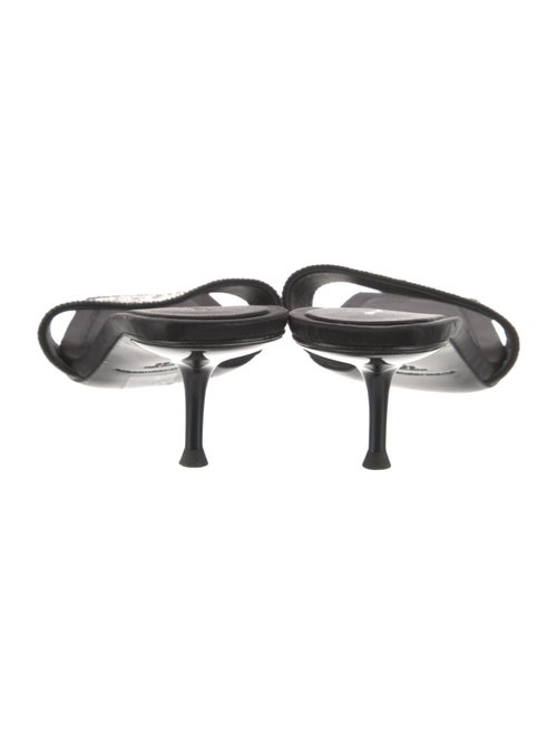 Alexander Wang Satin Printed Slides