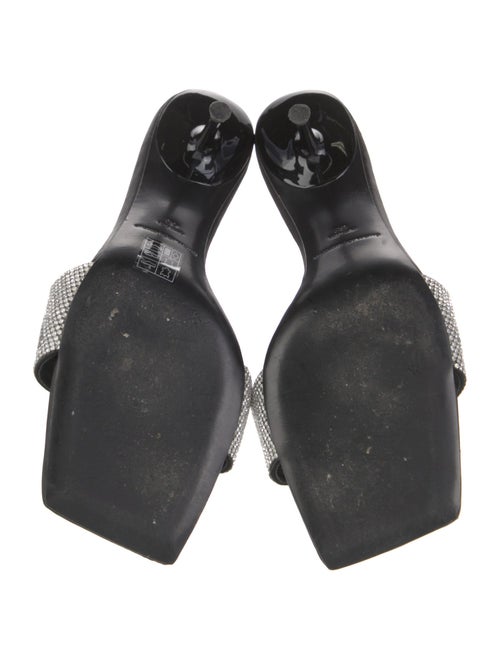 Alexander Wang Satin Printed Slides