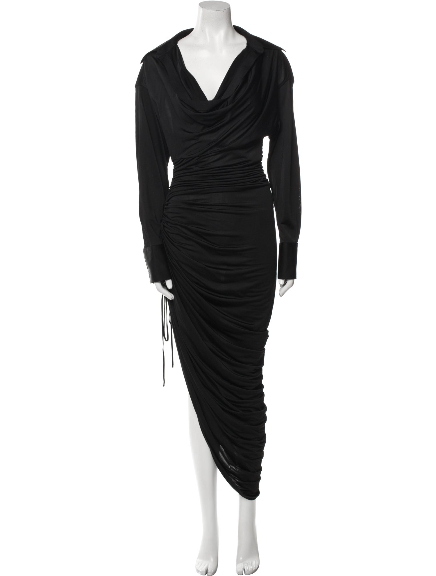 Alexander Wang Cowl Neck Long Dress