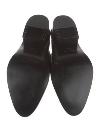 Alexander Wang Leather Cutout Accent Sock Boots