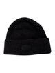 Alexander Wang black pattern print knitted beanie