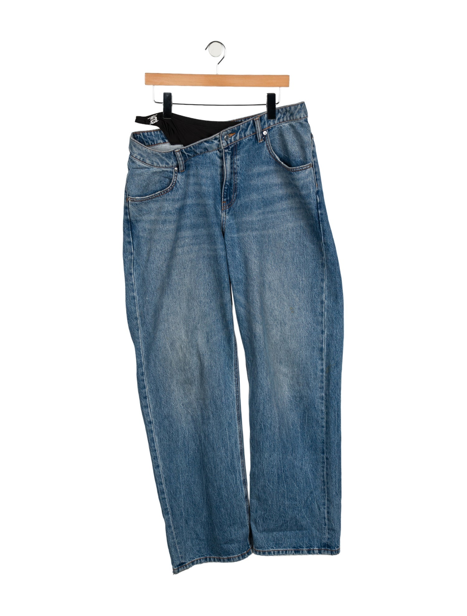 Alexander Wang High-Rise Wide Leg Jeans