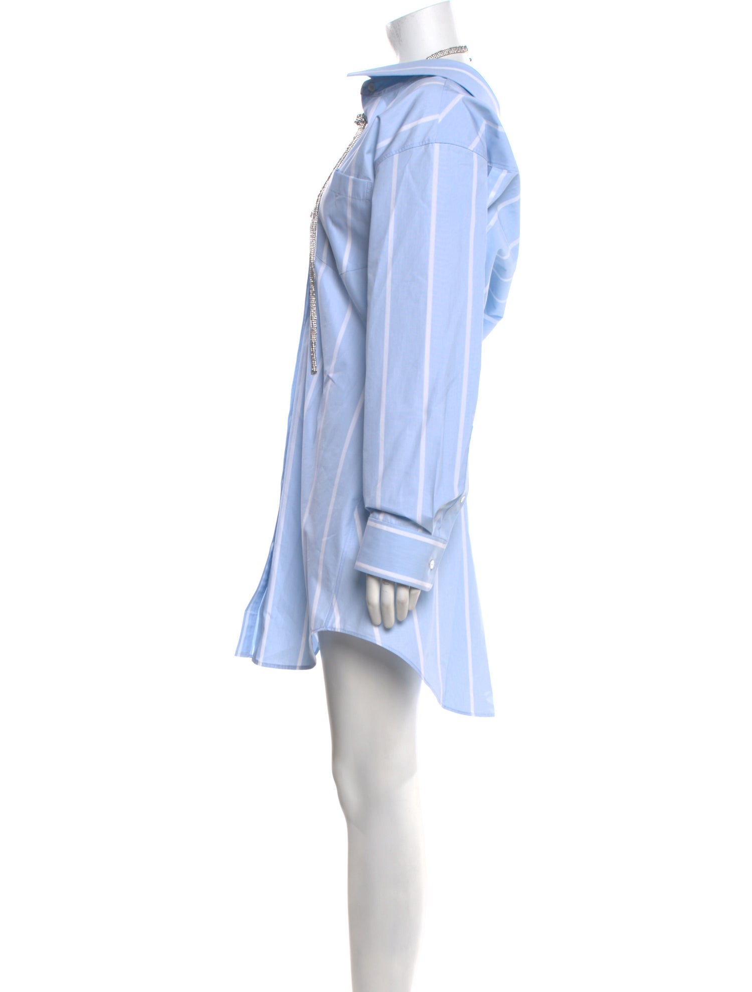 Alexander Wang Striped Knee-Length Dress