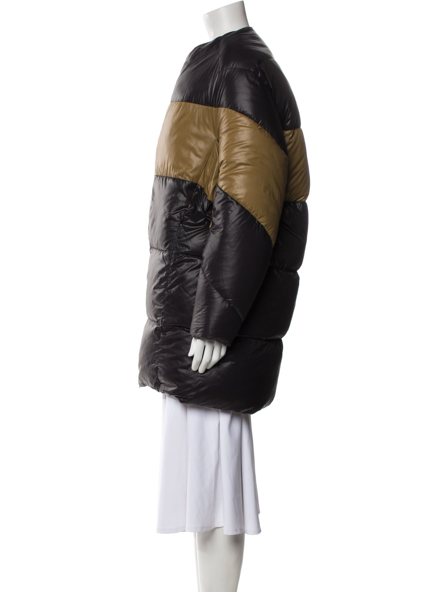 Alexander Wang Nylon Striped Bomber Jacket