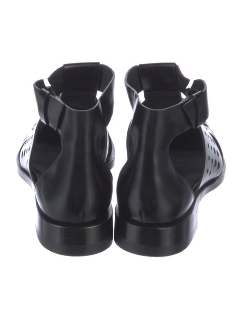 Alexander Wang Leather Lasercut Accents D'Orsay Flats