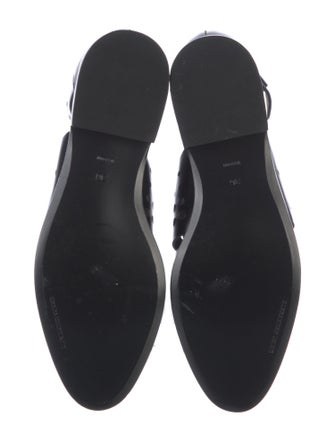 Alexander Wang Leather Lasercut Accents D'Orsay Flats