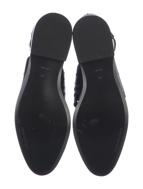 Alexander Wang Leather Lasercut Accents D'Orsay Flats