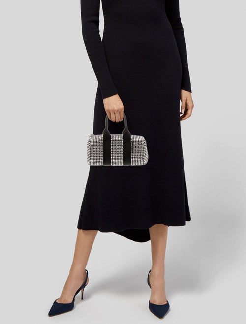 Alexander Wang Crystal Top Handle Bag