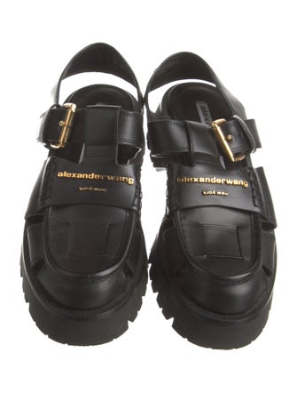 Alexander Wang Leather Slingback Flats