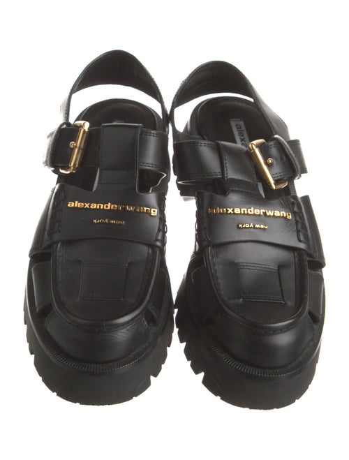 Alexander Wang Leather Slingback Flats