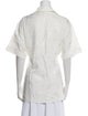 Alexander Wang Short Sleeve Button-Up Top