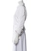 Alexander Wang Three-Quarter Sleeve Button-Up Top