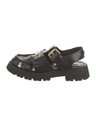 Alexander Wang Leather Slingback Flats