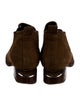 Alexander Wang Suede Whipstitch Trim Boots