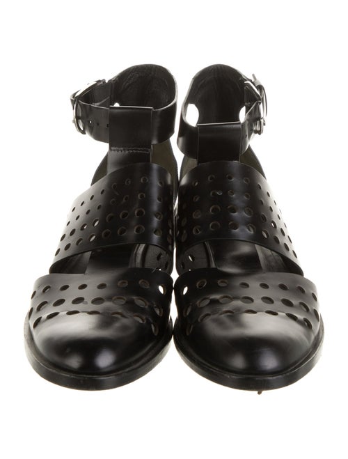 Alexander Wang Leather Lasercut Accents Flats