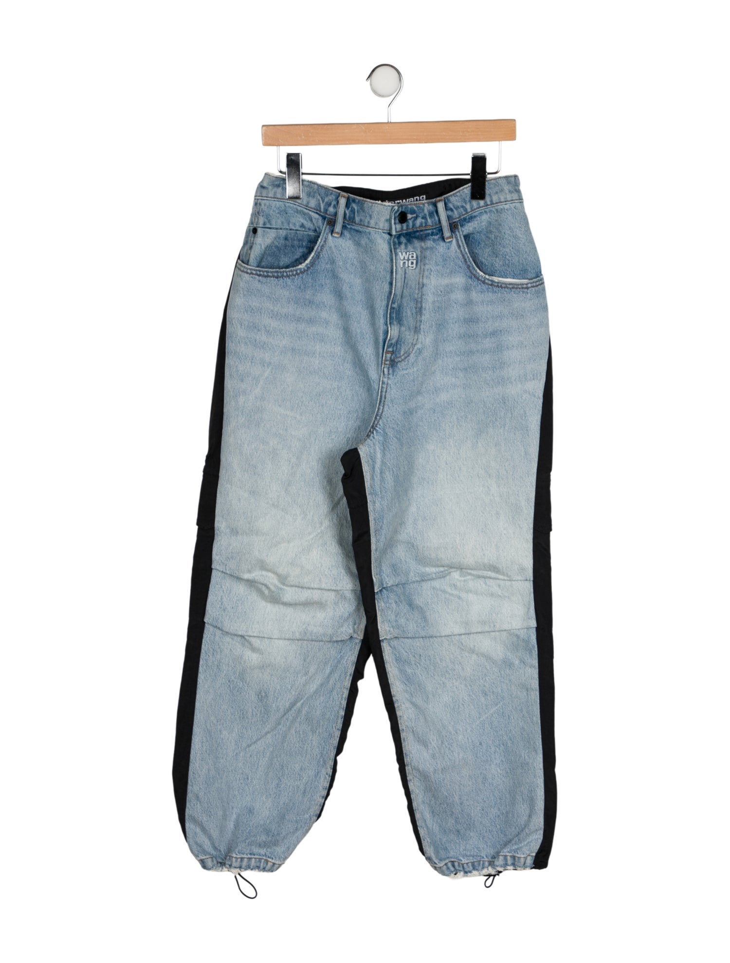 Alexander Wang High-Rise Wide Leg Jeans