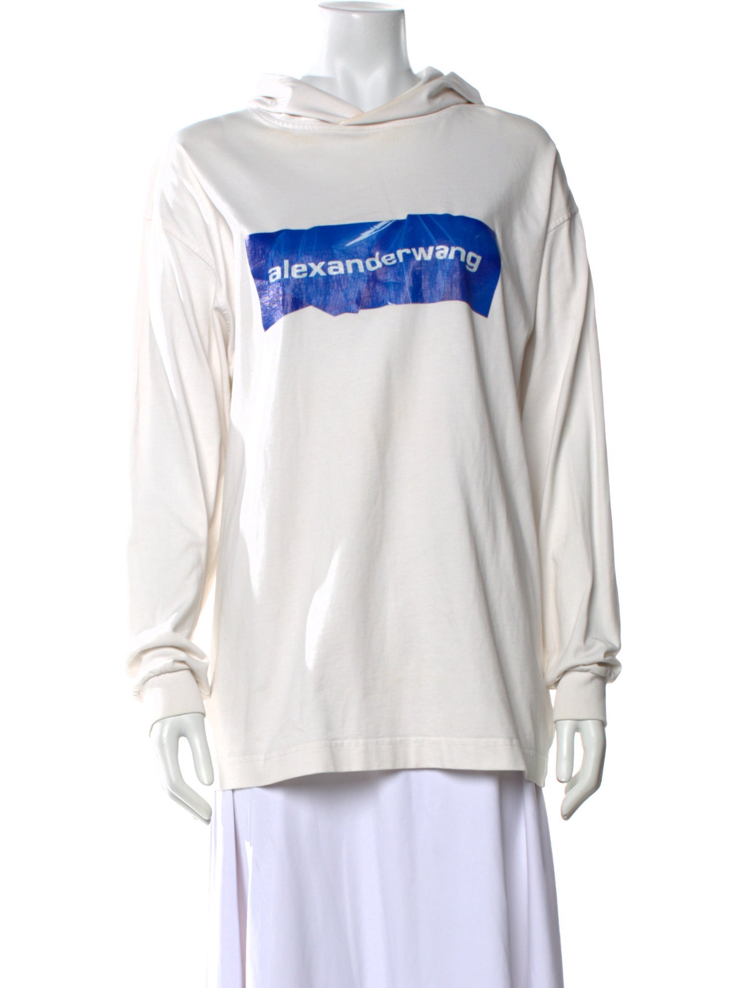 Alexander Wang Graphic Print Crew Neck Sweater
