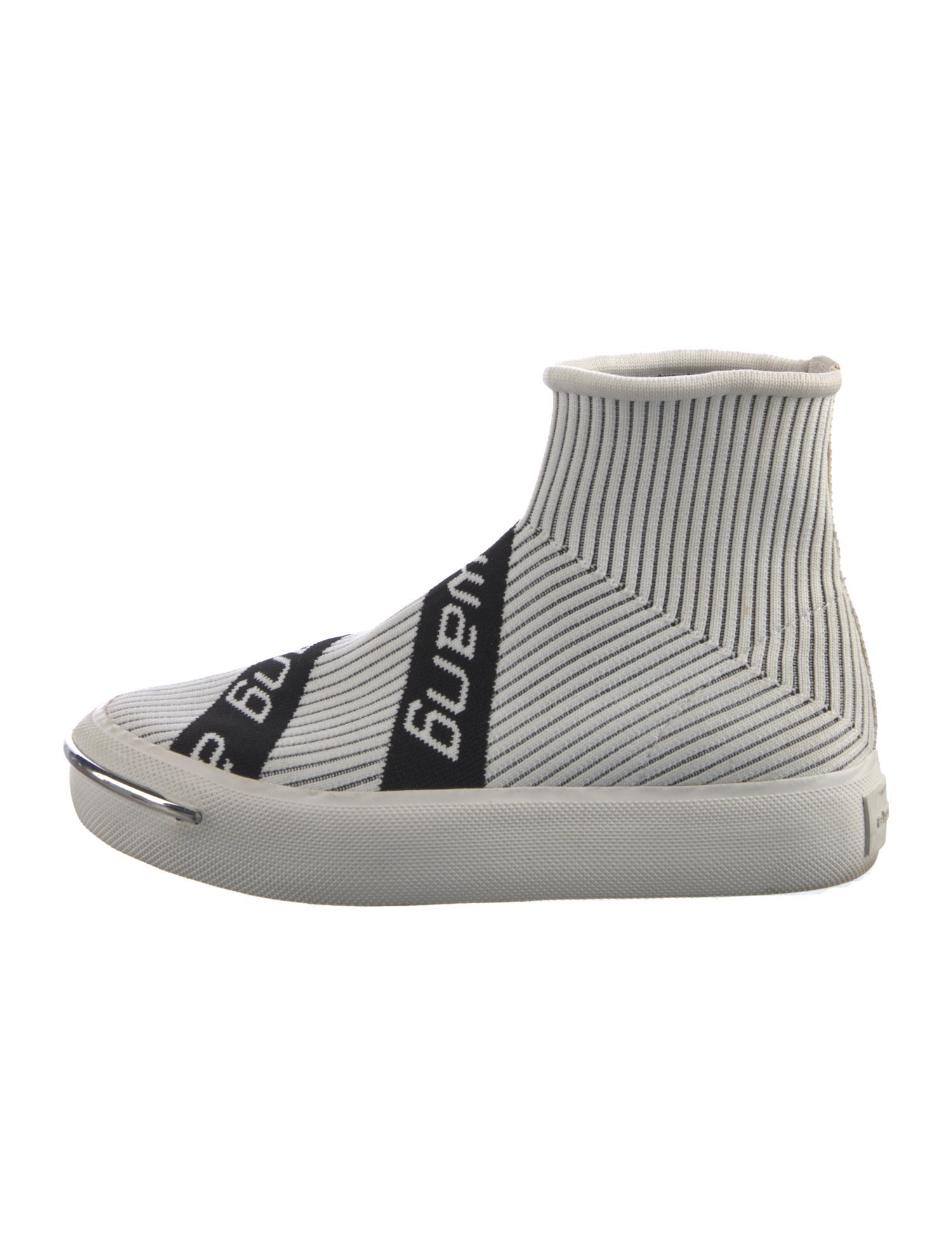 Alexander Wang Striped Sock Sneakers