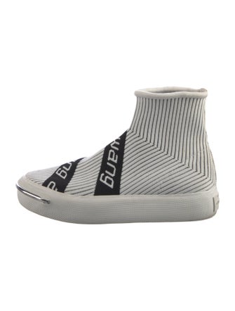 Alexander Wang Striped Sock Sneakers