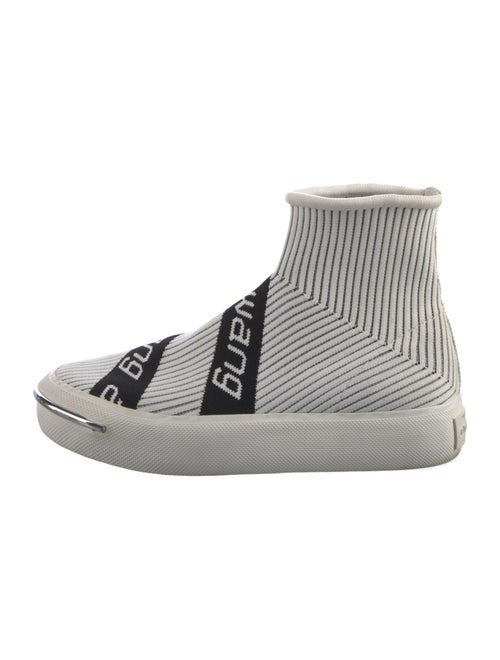 Alexander Wang Striped Sock Sneakers
