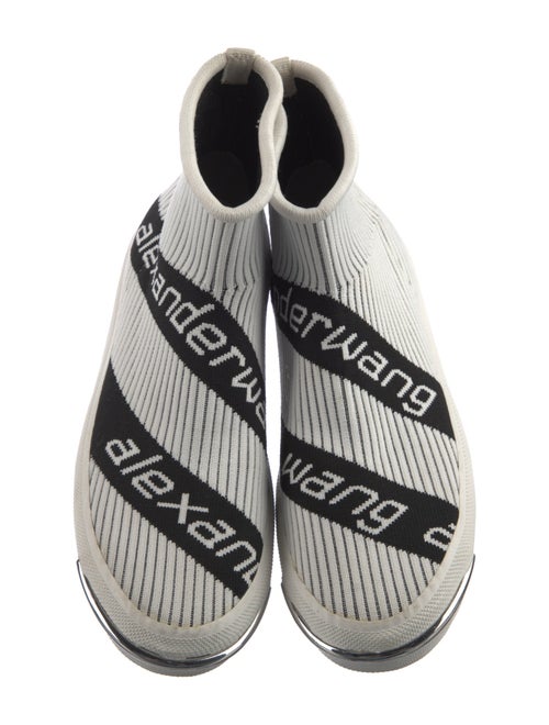 Alexander Wang Striped Sock Sneakers
