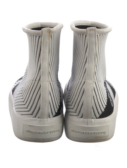 Alexander Wang Striped Sock Sneakers