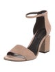 Alexander Wang Suede Cutout Accent Sandals