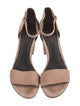Alexander Wang Suede Cutout Accent Sandals