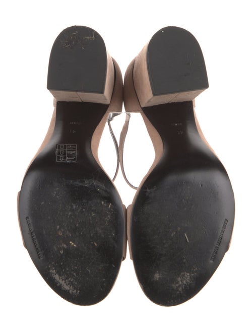 Alexander Wang Suede Cutout Accent Sandals