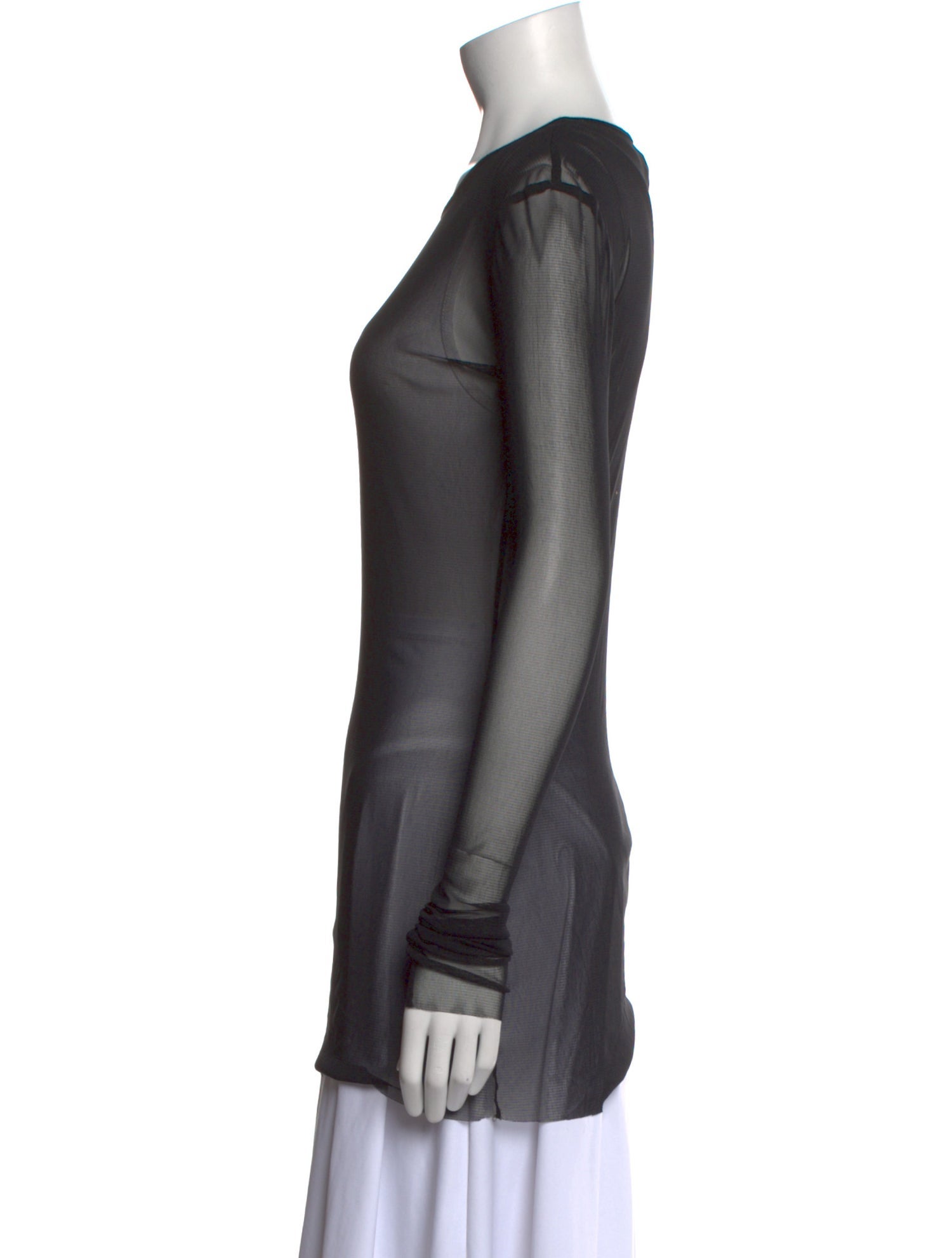 Alexander Wang Scoop Neck Mini Dress