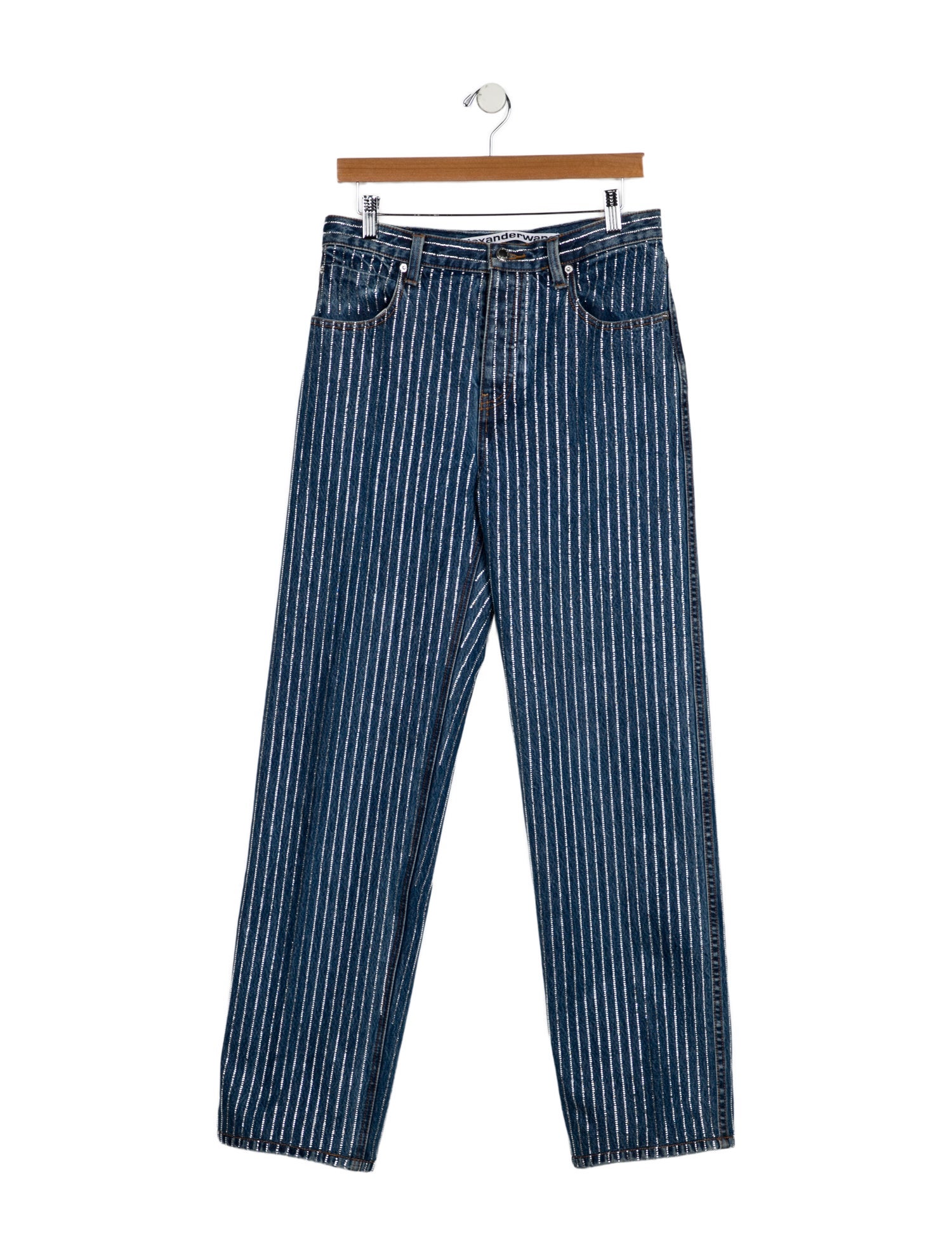 Alexander Wang High-Rise Wide Leg Jeans