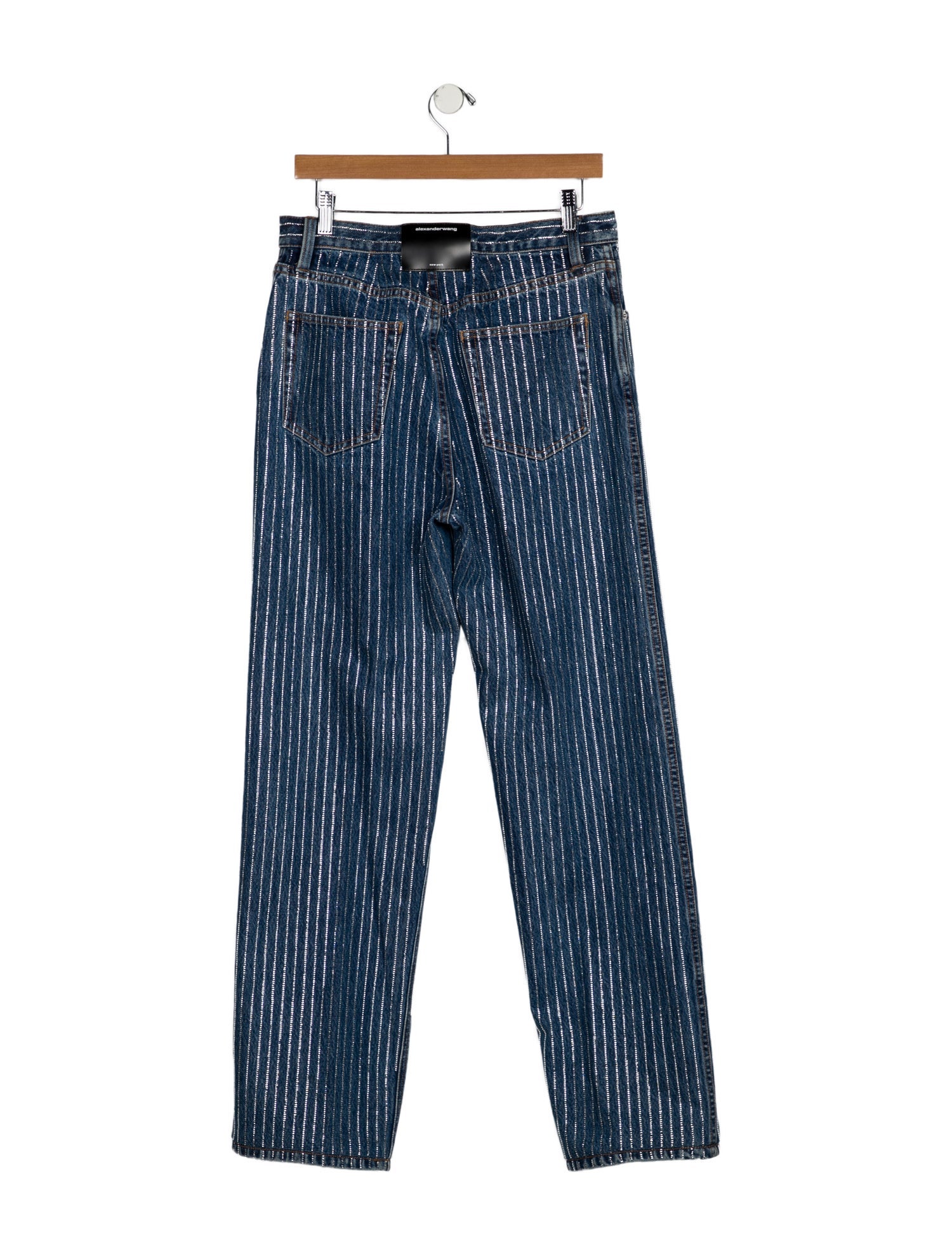 Alexander Wang High-Rise Wide Leg Jeans