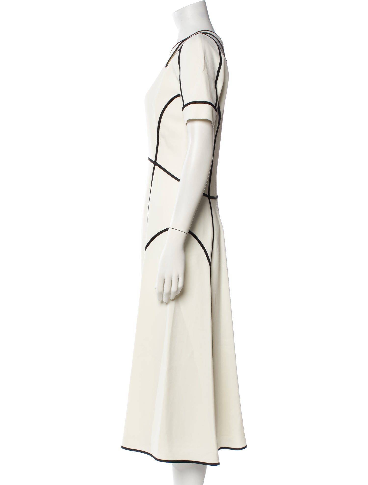 Alexander Wang Crew Neck Long Dress