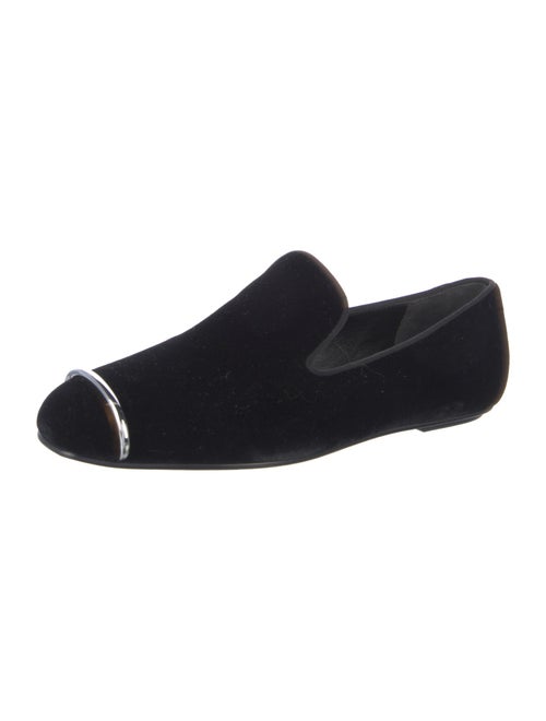 Alexander Wang Velvet Grosgrain Trim Flats