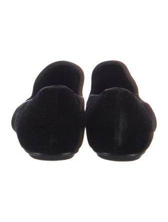 Alexander Wang Velvet Grosgrain Trim Flats