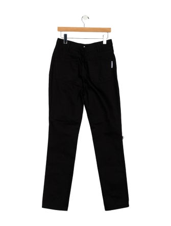 Alexander Wang High-Rise Straight Leg Jeans
