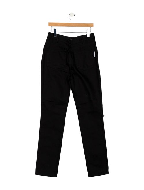Alexander Wang High-Rise Straight Leg Jeans