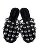 Alexander Wang Leather Studded Accents Flats