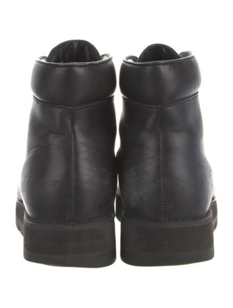 Alexander Wang Leather Hiking Boots