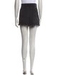 Alexander Wang Raw-Edge Trim Mini Skirt