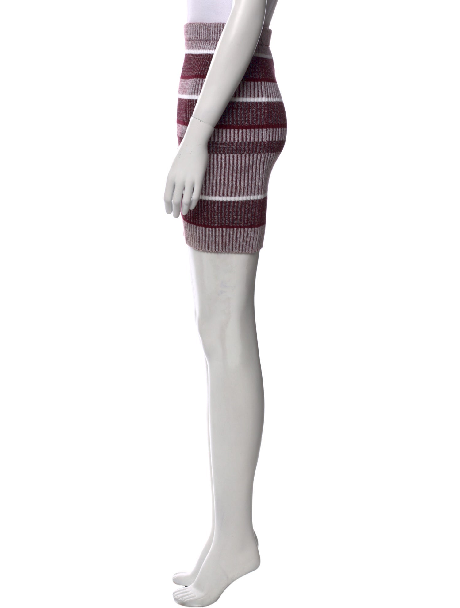 Alexander Wang Striped Mini Skirt