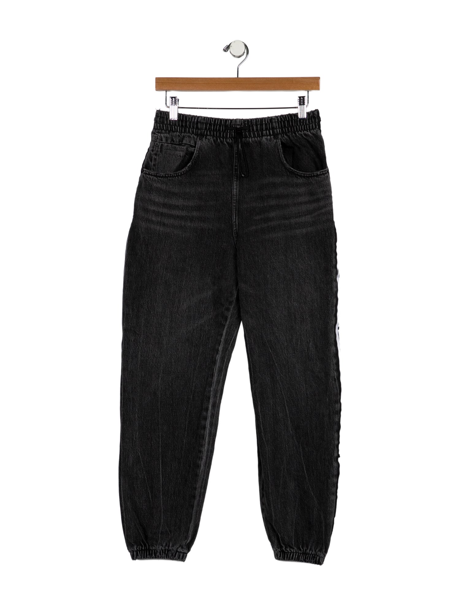Alexander Wang High-Rise Straight Leg Jeans