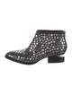 Alexander Wang Leather Polka Dot Print Boots