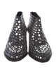 Alexander Wang Leather Polka Dot Print Boots