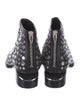 Alexander Wang Leather Polka Dot Print Boots