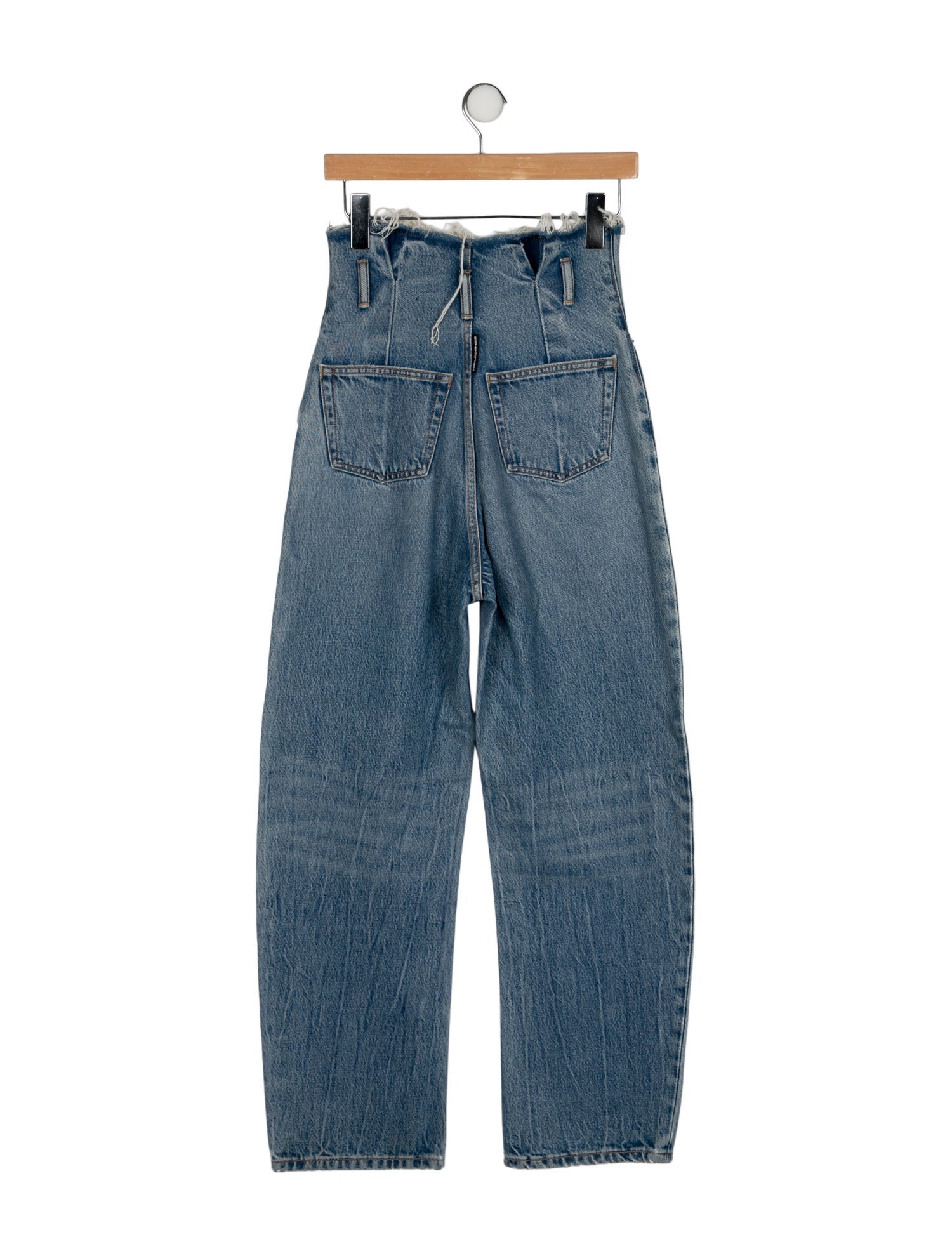 Alexander Wang High-Rise Wide Leg Jeans