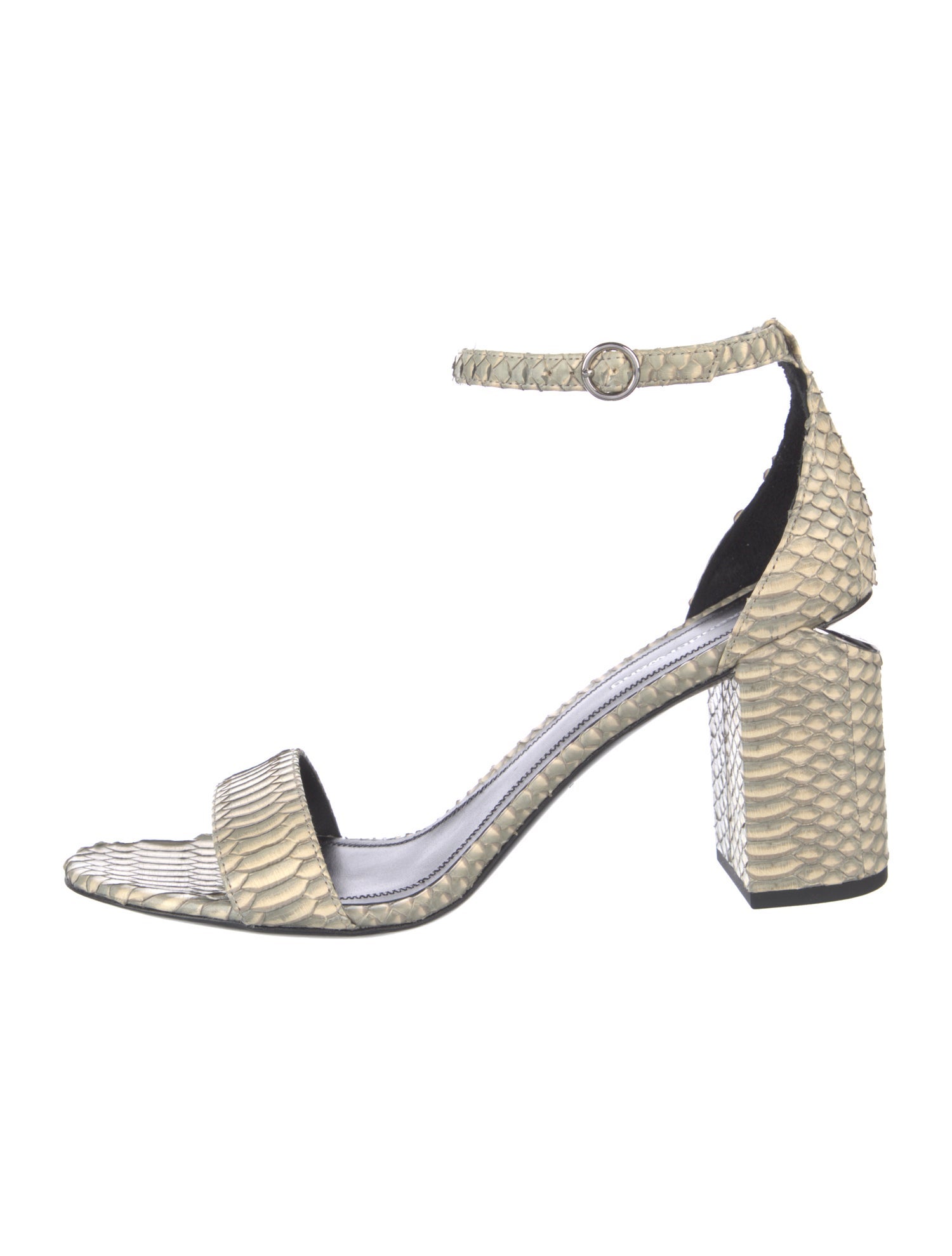 Alexander Wang Leather Printed Sandals