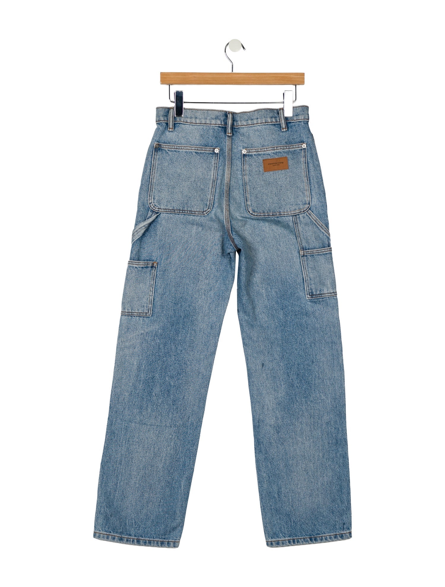 Alexander Wang High-Rise Wide Leg Jeans